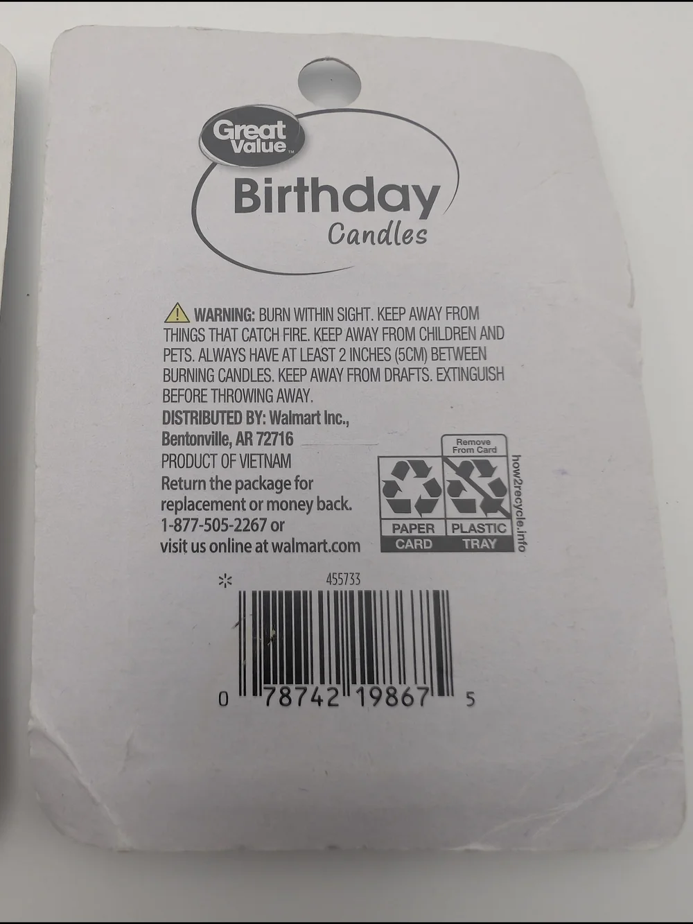 Birthday Candles - Multicolor (20 Count)